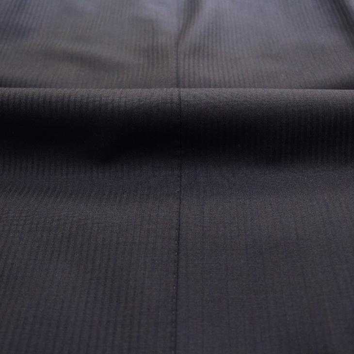 スリム 型 スーツ メンズ 新品 春夏 エルメネジルドゼニア トロピカル 濃紺ネイビー 織柄ストライプ 2つボタン ビジネス スーツ (A/AB体) WJSE2 | ZEGNA | 14