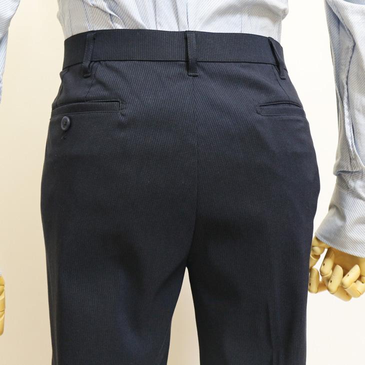 2025 春夏 新作 PLAY MOLE ビジカジ セットアップ スーツ 麻混 ネイビーブルー ストレッチ生地 パンツウエスト3cm以上ストレッチ 仕事 ゴルフ 普段着 洗濯OK |  | 15