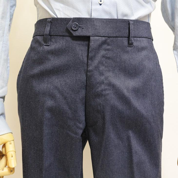 2025 春夏 新作 PLAY MOLE ビジカジ セットアップ スーツ デニム調 ネイビーブルー ストレッチ生地 パンツウエスト3cm以上ストレッチ 仕事 ゴルフ 普段着 洗濯OK |  | 14