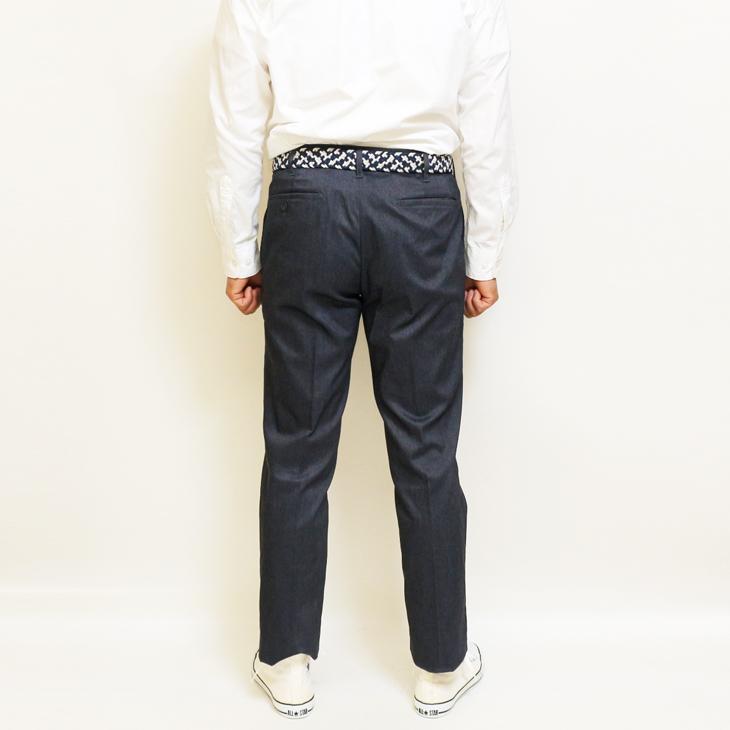 2025 春夏 新作 PLAY MOLE ビジカジ セットアップ スーツ デニム調 ネイビーブルー ストレッチ生地 パンツウエスト3cm以上ストレッチ 仕事 ゴルフ 普段着 洗濯OK |  | 15