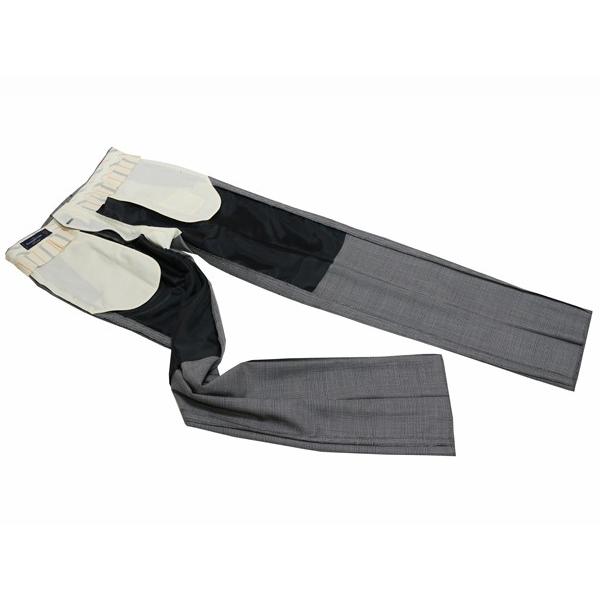 ビジネス スラックス メンズ 2017-18秋冬 新品 エルメネジルドゼニア 「国内オーダー工場仕立」  グレンチェック ワンタック パンツ SLTO-002 | ZEGNA | 04