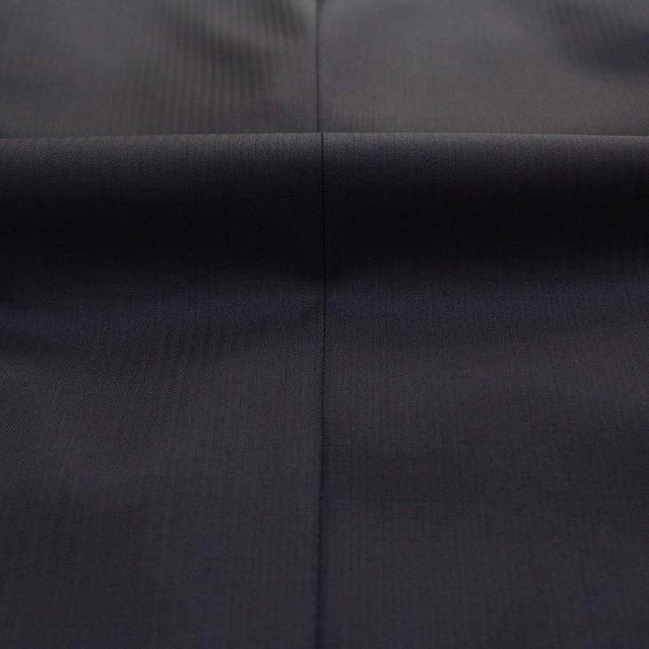 スーツ メンズ 新品 秋冬 ロロピアーナ クラシック Super130s 濃紺ネイビー 織柄 ストライプ 2つボタン スリム系 ビジネススーツ 日本製 | Loro Piana | 15