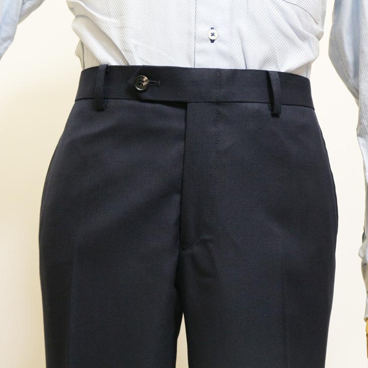 SALE 2025-26 スリム型 スーツ メンズ 新作 秋冬 西川毛織 Super110's 濃紺ネイビー無地 ナチュラルストレッチ フルOP並 2つボタン ビジネス (A/AB体) WJSE2 |  | 11