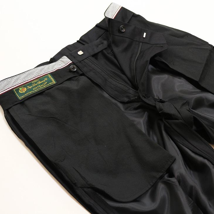 スーツ メンズ 新品 秋冬 Loro Piana ロロピアーナ Super150s 「オーダー生地」 黒ブラック 織柄 ストライプ 2つボタン ゆったり型 (AB/BB体) | Loro Piana | 13