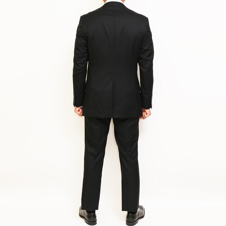 メンズ スーツ 春秋冬物 新品 DEER ピュアウール100％ 濃紺ネイビー無地 Super100s スリム系 2つボタン ビジネススーツ 在庫 Y7のみ |  | 05