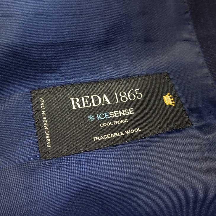 SALE スリム型 スーツ メンズ 新作 新品 春夏 REDA レダ ICESENSE アイスセンス 無地系 アイスネイビー杢 2つボタン ビジネス クラシコイタリア系  (A体) |  | 14