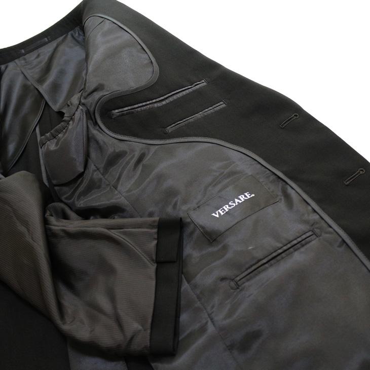 【最終売尽】礼服 メンズ 新作 春夏 西川毛織 サマー フォーマル 1,200回転の超強撚糸 黒無地 ナチュラルストレッチ 2つボタン ビジネス スーツ (A/AB/BB体) |  | 08