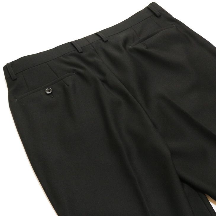 【訳アリ品】春夏 秋冬 ダブル 礼服 ナチュラルストレッチ 黒 ブラック無地 フル毛芯 フォーマル ウエスト調整±6cm可能 冠婚葬祭 |  | 07