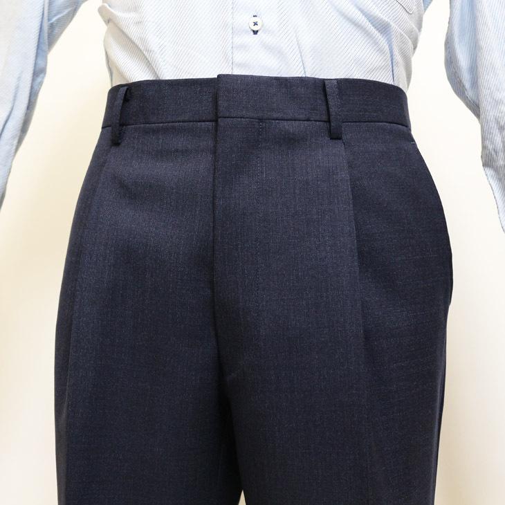 スーツ メンズ 新品 春夏 伊 CANONICO カノニコ 紺ネイビー杢 無地系 2つボタン ビジネス スーツ (AB/BB体) レギュラー型 |  | 13