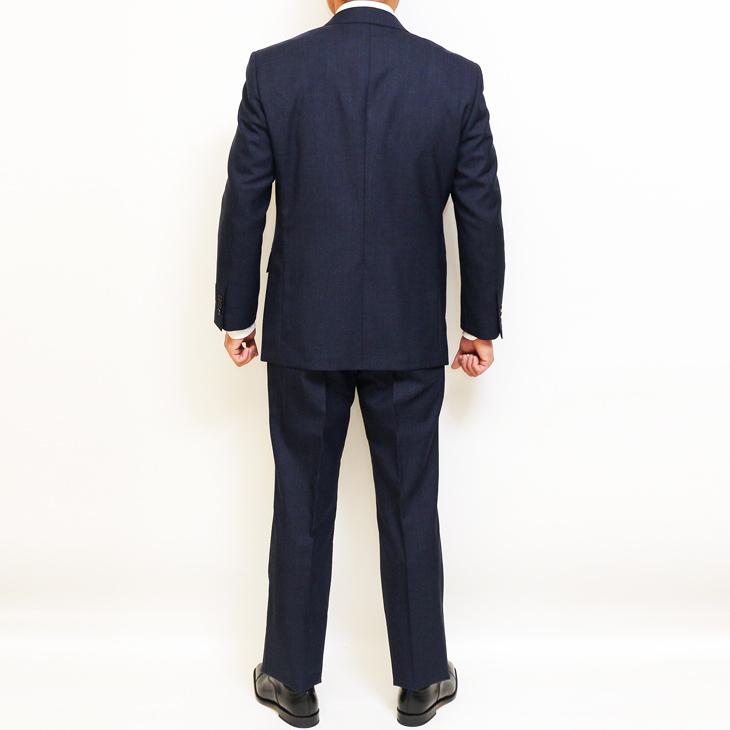 【新品】高級ヒルトン カノニコ　ネイビー　スーツ　セットアップ 新品】高級ヒルトン カノニコ ネイビー スーツ セットアップ