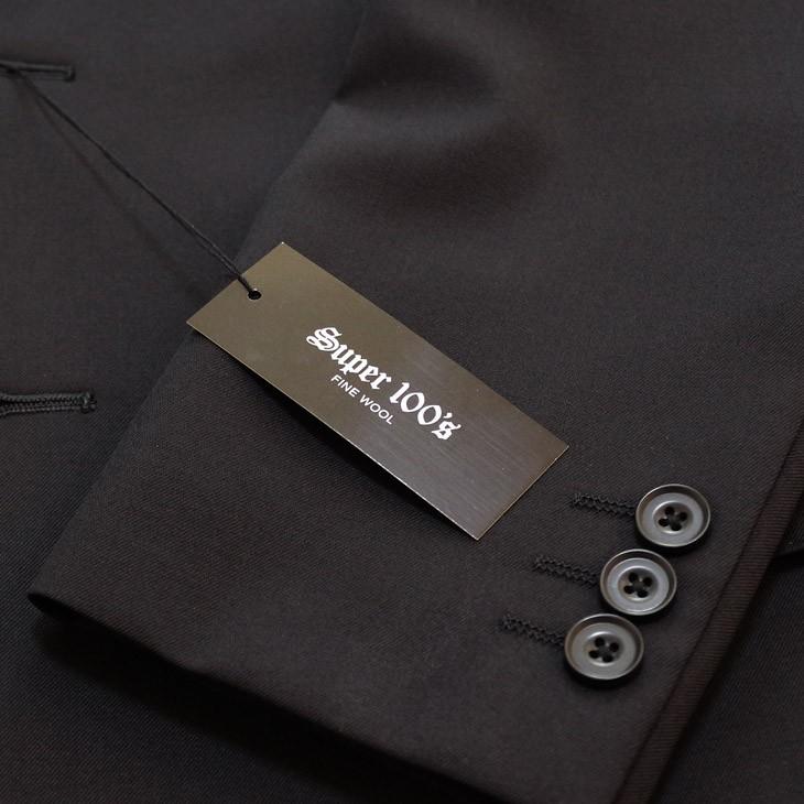 メンズ スーツ 春秋冬 ３シーズン対応 Super100s 濃紺ネイビー無地 2つボタン スリム系 ビジネススーツ (Y/A/AB体) OSK-002 就活 リクルート 対応 |  | 11
