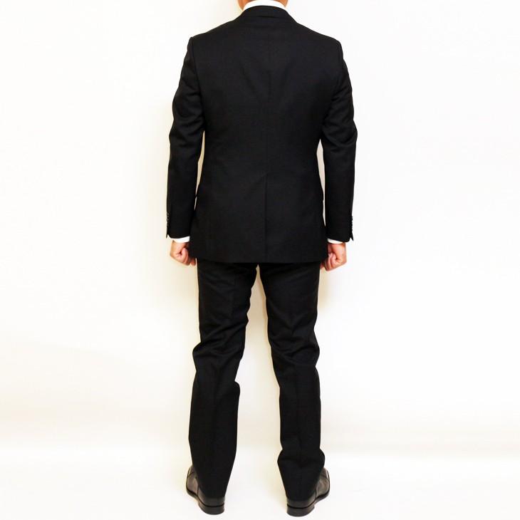 メンズ スーツ 春秋冬 ３シーズン対応 Super100s 濃紺ネイビー無地 2つボタン スリム系 ビジネススーツ (Y/A/AB体) OSK-002 就活 リクルート 対応 |  | 07