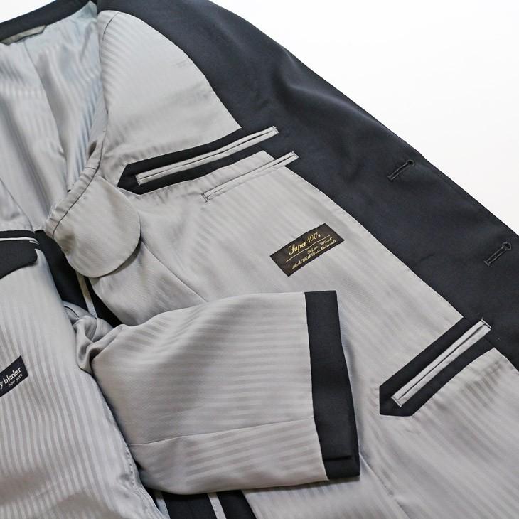 紺ブレザー コンブレ メンズ stanley blacker スタンリーブラッカー 2つボタン ジャケット 艶消し メタルボタン (A/AB/BB体) ゆったり型 NT01-2B |  | 10