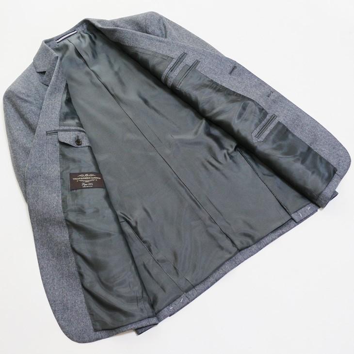 スーツ メンズ 2018-19 新作秋冬 伊 カノニコ Super120s カシミア混紡 フランネル ナチュラルストレッチ　2つボタン ビジネススーツ (A/AB/BB体) やや細め |  | 14