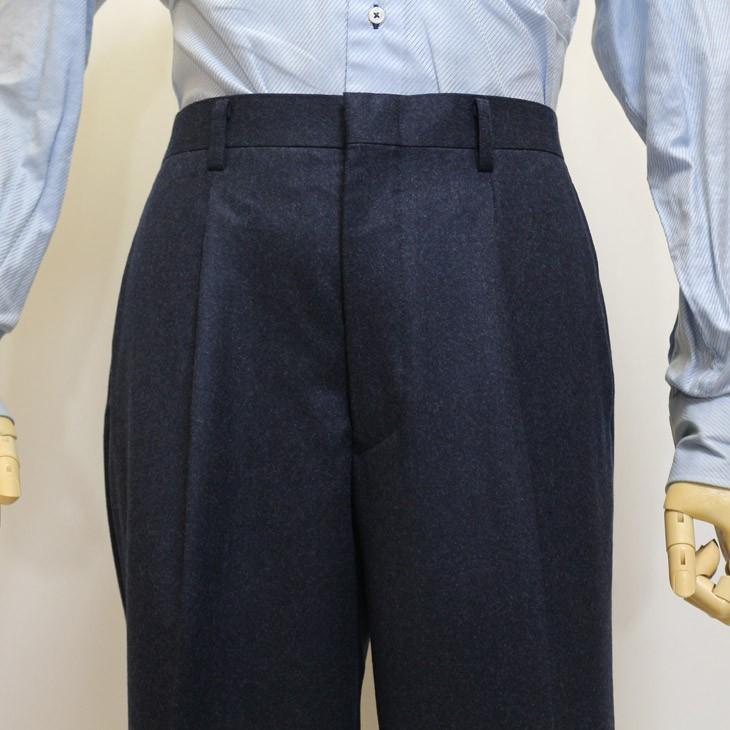 スーツ メンズ 2018-19 新作秋冬 伊 カノニコ Super120s カシミア混紡 フランネル ナチュラルストレッチ　2つボタン ビジネススーツ (A/AB/BB体) やや細め |  | 17