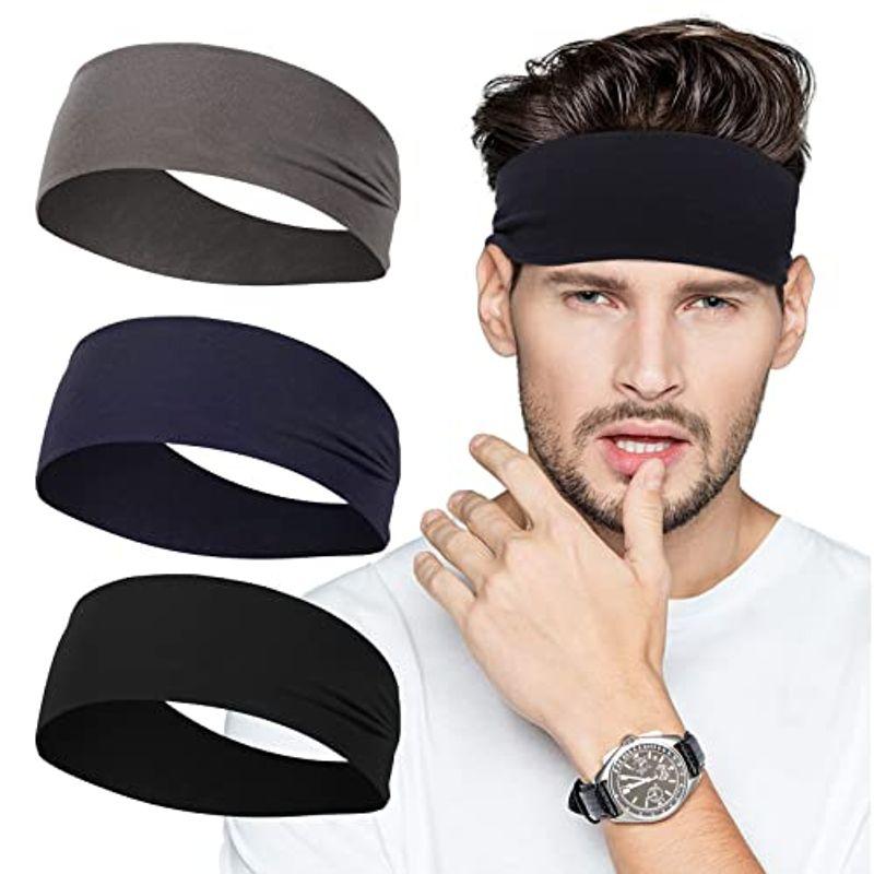 3枚入りスポーツ ヘッドバンドヘアバンド メンズ 汗止め 肌触り 柔らかい おしゃれ 伸縮性 通気性 抗菌防臭 吸汗速乾 洗顔用 ランニン 006 ででさん家 通販 Yahoo ショッピング