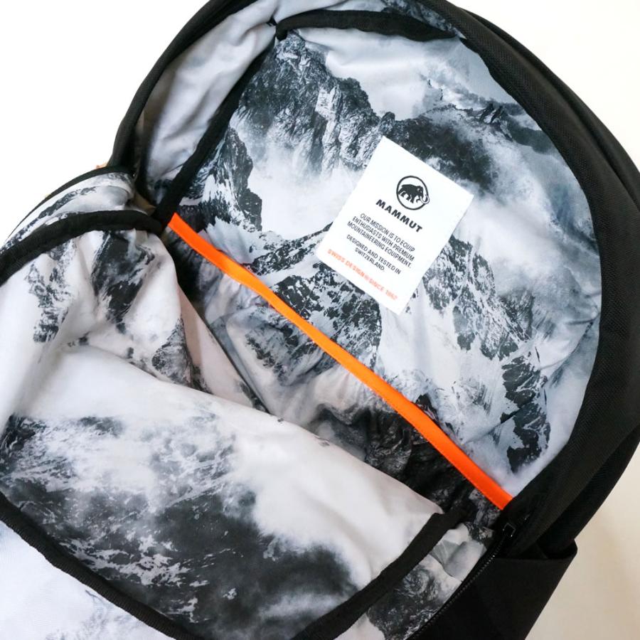 マムート エクセロン Xeron 20L バックパック リュック 鞄 撥水加工 アウトドア ミニカラビナ付き MAMMUT ブラック 黒 | MAMMUT | 08