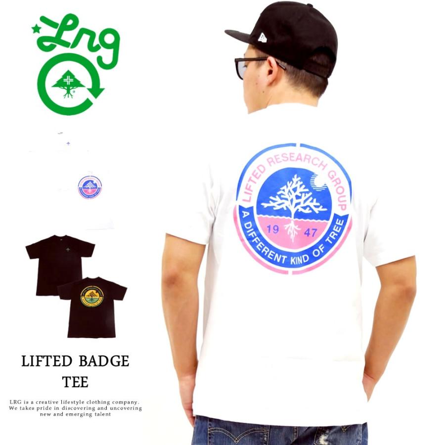 エルアールジー LRG Tシャツ メンズ 半袖 リフテッドバッジTシャツ J201016 | LRG
