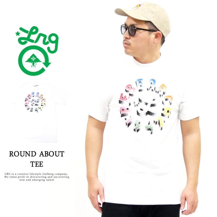 エルアールジー LRG Tシャツ メンズ 半袖 ラウンドアバウトTシャツ B201009 | LRG