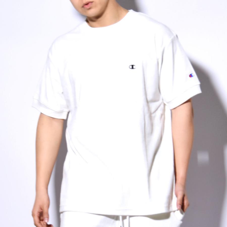 チャンピオン Champion パイル地 Tシャツ メンズ 半袖 パイル生地 涼しい ブランド C3 T301 春夏 21v1024 Deep B系 ストリートファッション 通販 Yahoo ショッピング