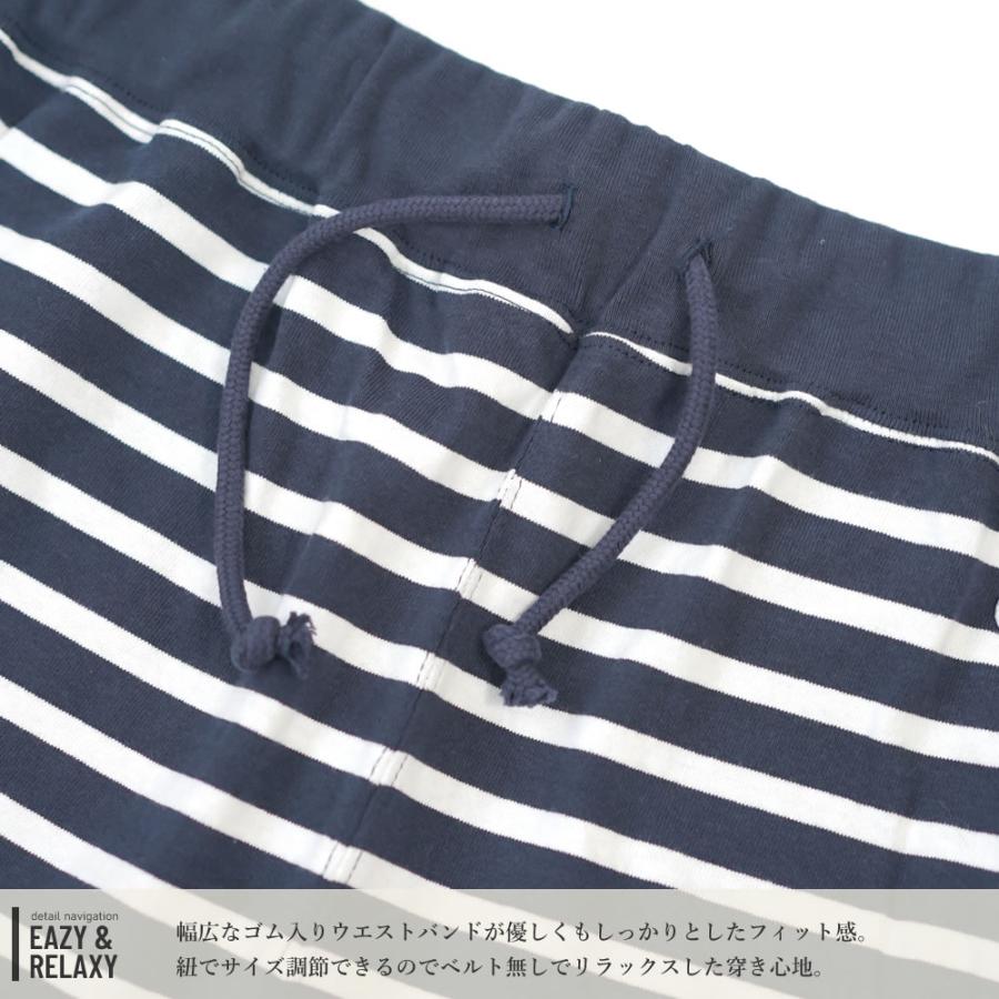 Champion チャンピオン ハーフパンツ メンズ ボーダー柄 スウェット ショートパンツ 綿 USAコットン C3-X519 | Champion | 19