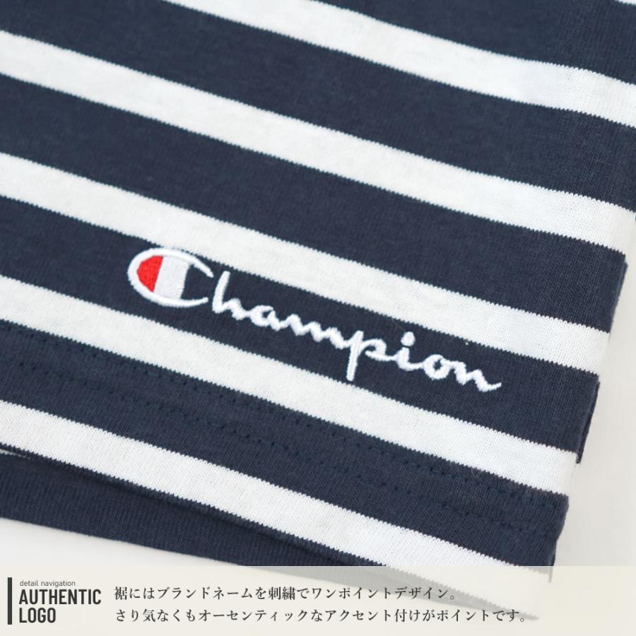Champion チャンピオン ハーフパンツ メンズ ボーダー柄 スウェット ショートパンツ 綿 USAコットン C3-X519 | Champion | 20