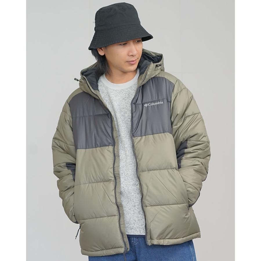 コロンビア 中綿ダウンジャケット メンズ アウター フード付き オムニヒート Columbia PIKE LAKE II HOODIE パイクレイク2フーディー WE0326｜deep｜14