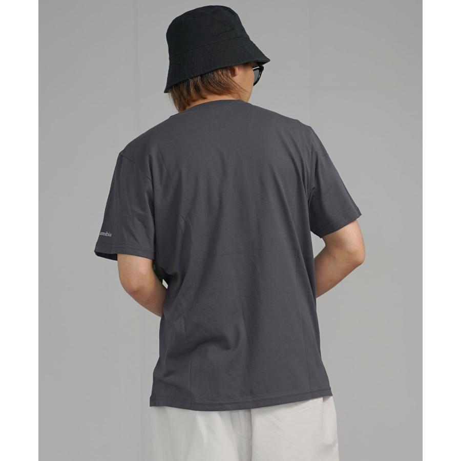 Columbia コロンビア Tシャツ 半袖 メンズ ラピッドリッジグラフィックTシャツ M RAPID RIDGE GRAPHIC TEE AM0403 | Columbia | 07