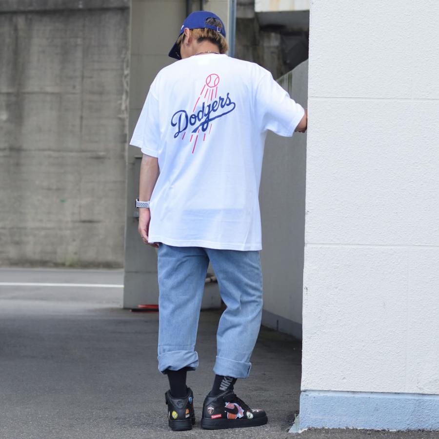 Fanatics ファナティクス Tシャツ 半袖 メンズ レディース MLB ロゴ バックプリント NY LA MLO122SS0003 | Fanatics | 06