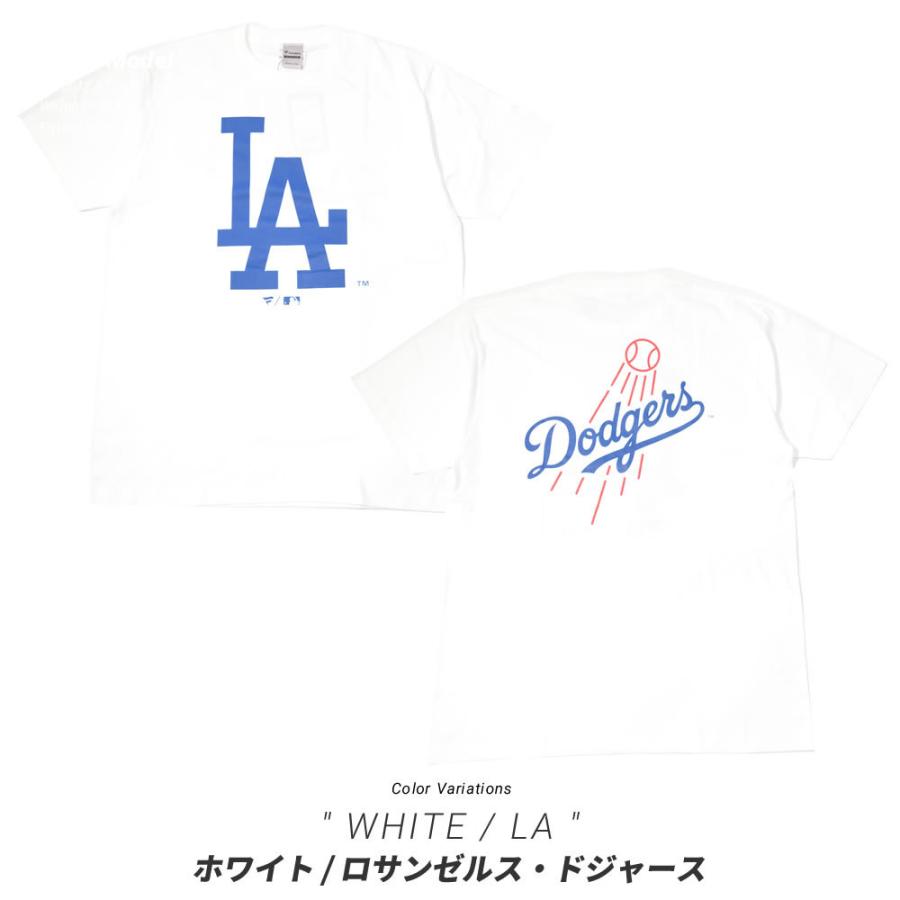 Fanatics ファナティクス Tシャツ 半袖 メンズ レディース MLB ロゴ バックプリント NY LA MLO122SS0003 | Fanatics | 08