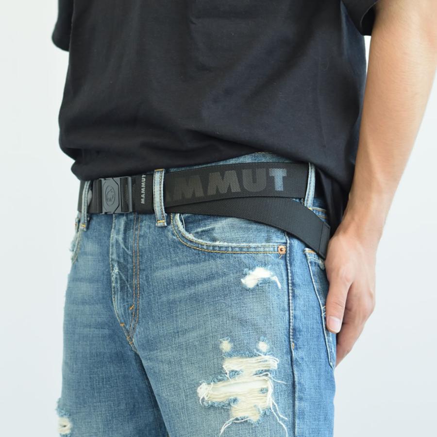 マムート ベルト カジュアルベルト 穴なし 無段階 メンズ レディース 登山 クライミング アウトドア ブランド MAMMUT Alpine Belt | MAMMUT | 03