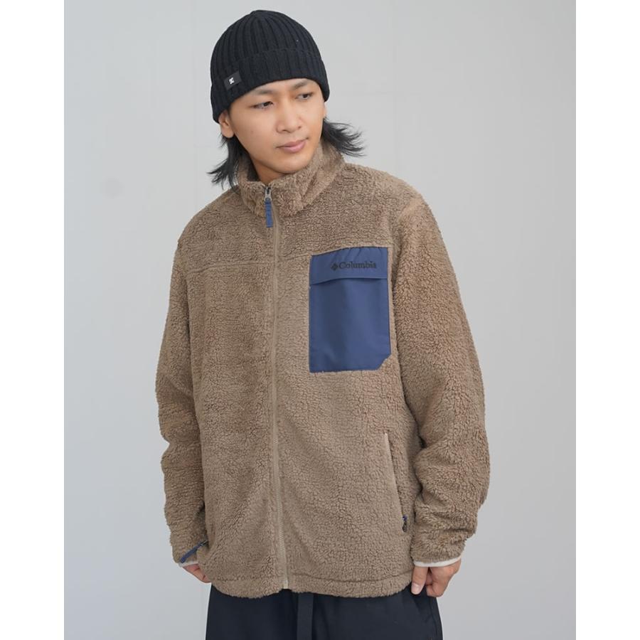 コロンビア ボアブルゾン フリースジャケット メンズ アウター Columbia SUGAR DOME JACKET シュガードームジャケット PM1588 | Columbia | 04