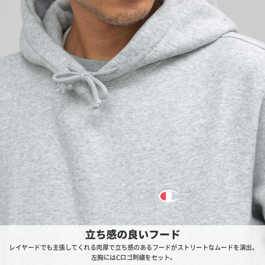 チャンピオン スウェット プルオーバー パーカー 裏起毛 メンズ レディース ブランド Champion フーデッドスウェットシャツ 23FW 秋冬 ベーシック C3-Y139 | Champion | 14