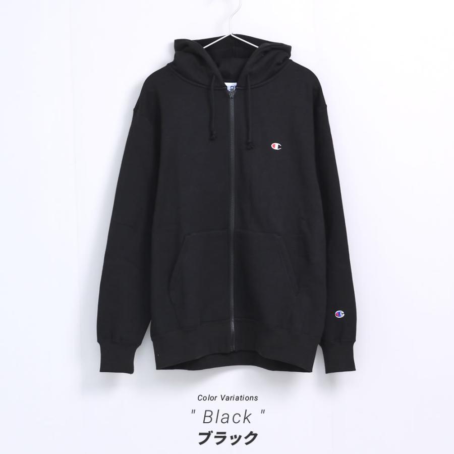 チャンピオン スウェット ジップアップ パーカー 裏起毛 メンズ レディース ブランド Champion ジップフーデッドスウェットシャツ 23FW 秋冬 ベーシック C3-Y140 | Champion | 12