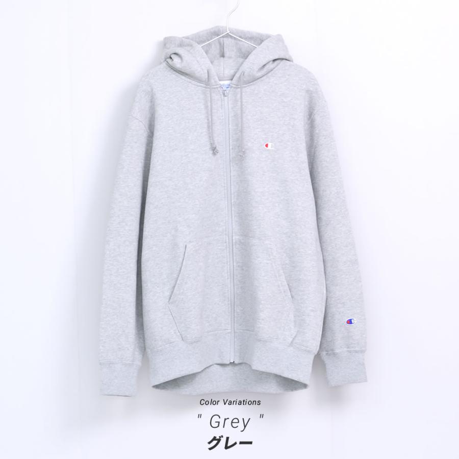 チャンピオン スウェット ジップアップ パーカー 裏起毛 メンズ レディース ブランド Champion ジップフーデッドスウェットシャツ 23FW 秋冬 ベーシック C3-Y140 | Champion | 13