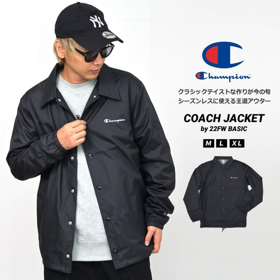 チャンピオン Champion コーチジャケット メンズ アウター アメカジ ブランド ベーシック 22fw C3 W601 22v1049 Deep B系 ストリートファッション 通販 Yahoo ショッピング