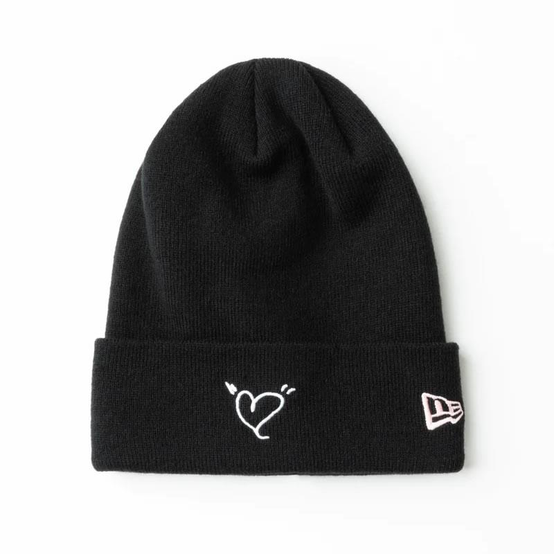 ニューエラ ニット帽 ニットキャップ メンズ レディース NEW ERA BASIC CUFF KNIT ベーシック カフニット 岩橋玄樹 コラボ ブラック | NEW ERA | 05