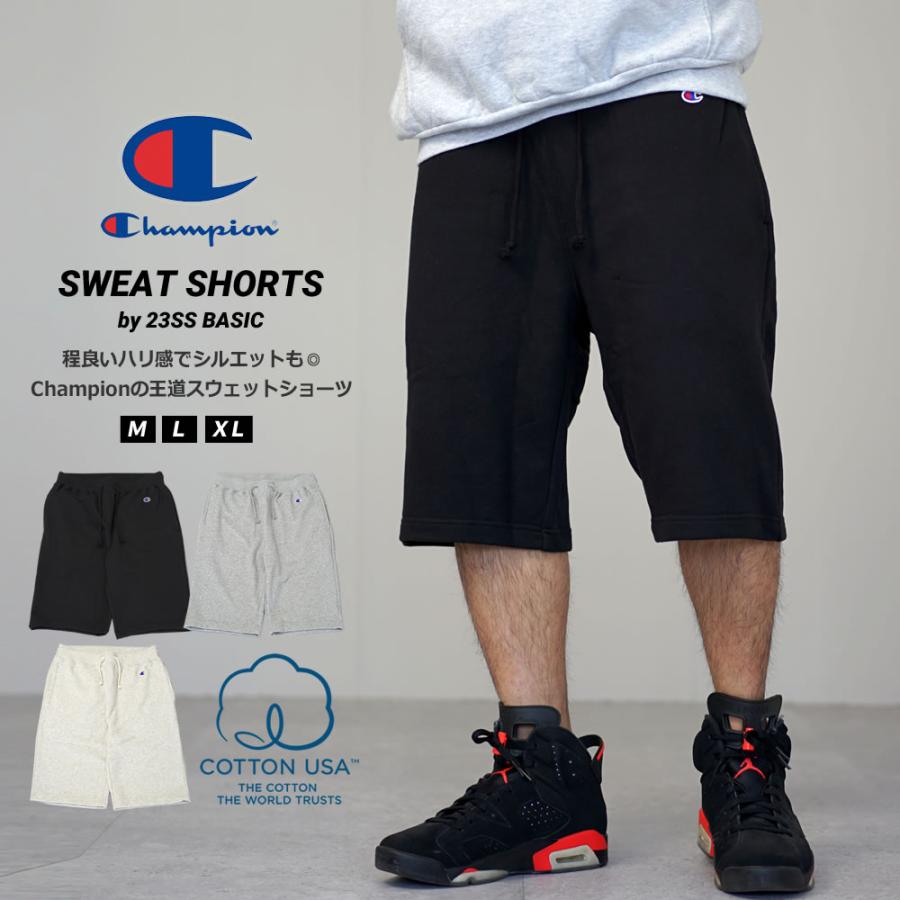 Champion チャンピオン ハーフパンツ メンズ 裏毛 スウェット ショートパンツ  綿 C3-X512 | Champion | 07