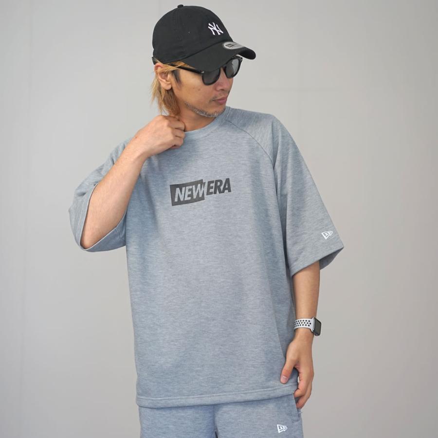 NEW ERA ニューエラ ドライスウェット Tシャツ 半袖 トレーナー メンズ