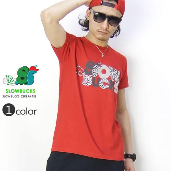 スローバックス SLOWBUCKSTシャツ メンズ 半袖 ZEBRA TEE B系 HIPHOP ヒップホップ ストリート ブランド | 