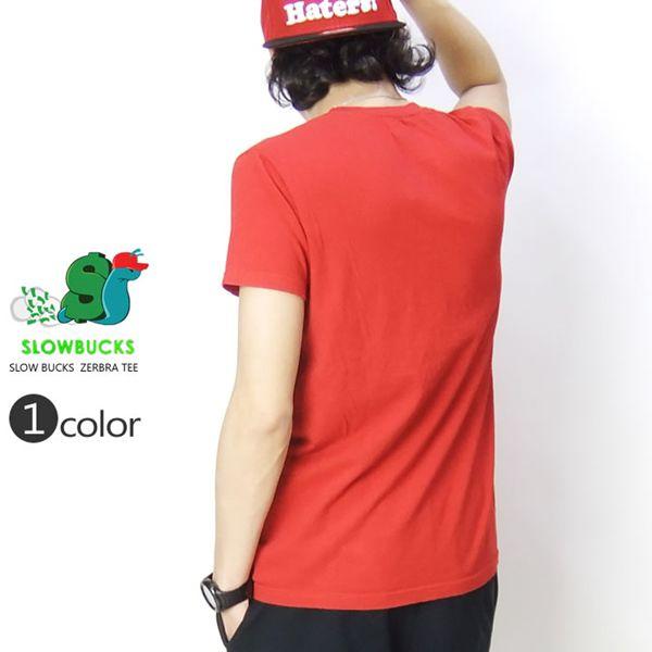 スローバックス SLOWBUCKSTシャツ メンズ 半袖 ZEBRA TEE B系 HIPHOP ヒップホップ ストリート ブランド |  | 01