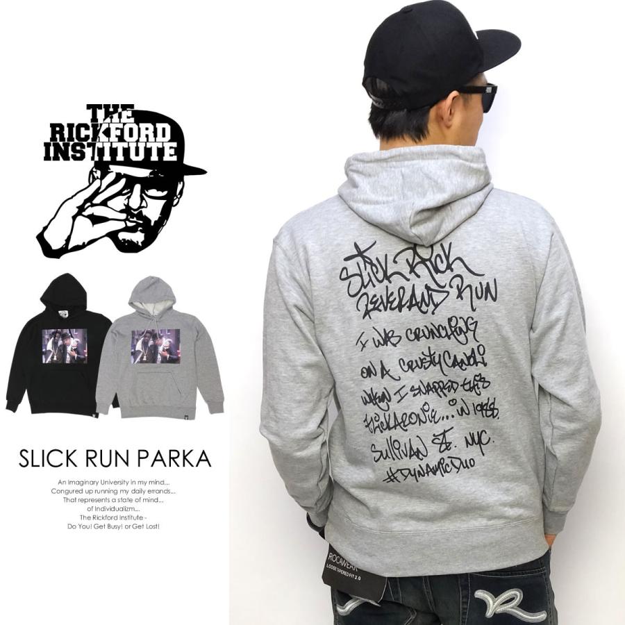 リックフォードインスティテュート The Rickford Institute パーカー メンズ 裏起毛スウェット プルオーバー B系 HIPHOP ヒップホップ ブランド Slick Rick |  | 02