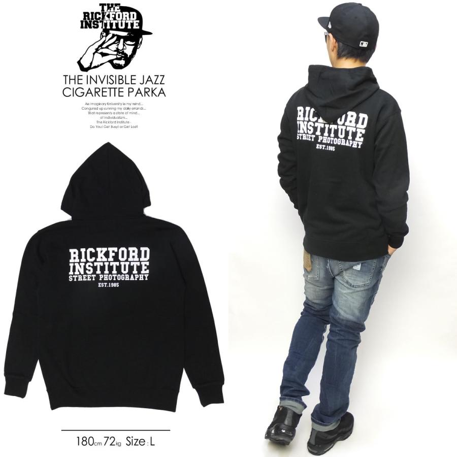 リックフォードインスティテュート The Rickford Institute パーカー メンズ 裏起毛スウェット プルオーバー B系 HIPHOP ヒップホップ ブランド Ricky Powell |  | 03