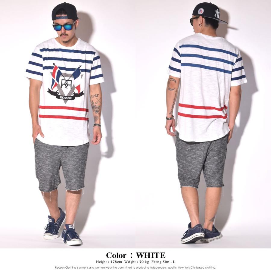 REASON リーズン ロング丈 Tシャツ メンズ ビッグシルエット オーバーサイズ SKIPPER TEE |  | 02