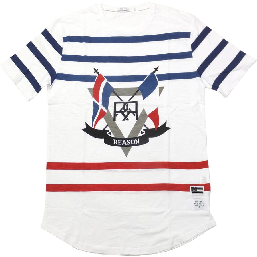 REASON リーズン ロング丈 Tシャツ メンズ ビッグシルエット オーバーサイズ SKIPPER TEE |  | 03