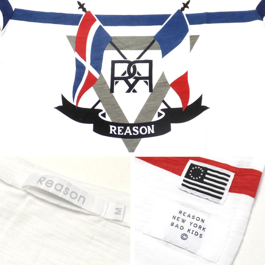 REASON リーズン ロング丈 Tシャツ メンズ ビッグシルエット オーバーサイズ SKIPPER TEE |  | 05