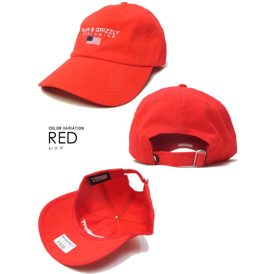 グリズリーグリップテープ Grizzly Griptape コラボ キャップ メンズ レディース PLAN B プランB WORLD WIDE DAD HAT | GRIZZLY | 03