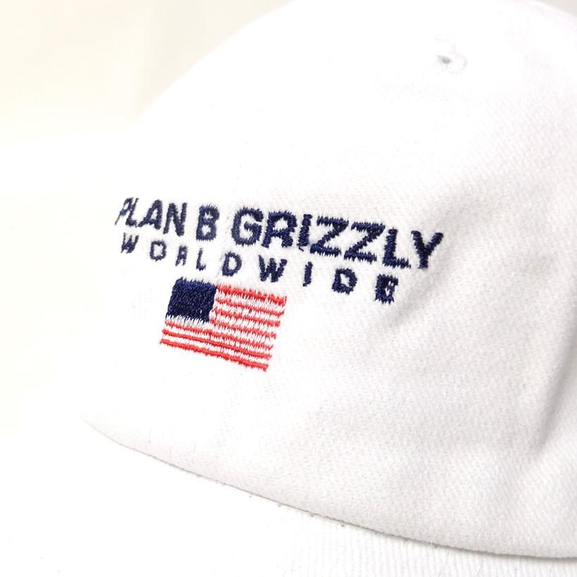 グリズリーグリップテープ Grizzly Griptape コラボ キャップ メンズ レディース PLAN B プランB WORLD WIDE DAD HAT | GRIZZLY | 04