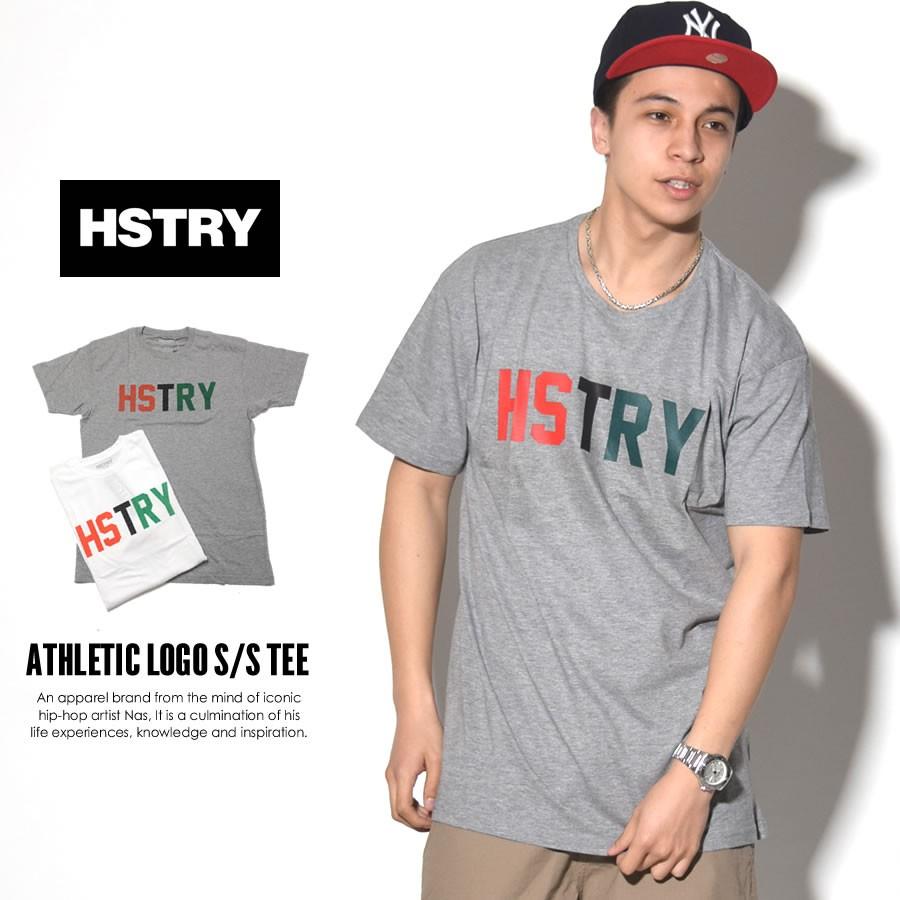 ヒストリー HSTRY Tシャツ メンズ ATHLETIC LOGO S/S TEE | 