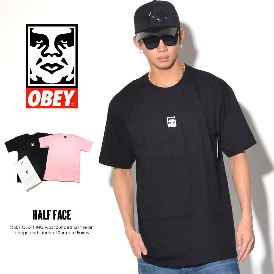 オベイ OBEY Tシャツ メンズ HALF FACE | OBEY